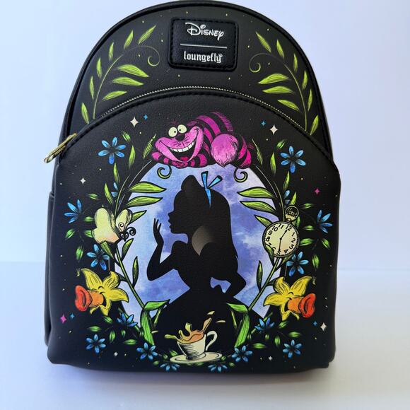 Loungefly Disney Alice in Wonderland Glow in the Dark Mini  display picture 1